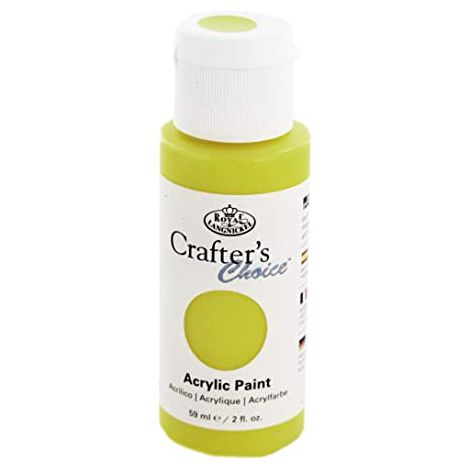 Farba akrylowa R&L Crafter's Choice 59ml, Żółta/Lemon Yellow
